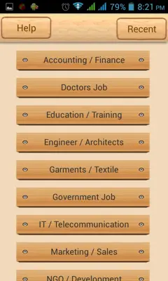 Job Alert android App screenshot 2